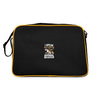 Ethologist - Retro Bag - black/gold - Back