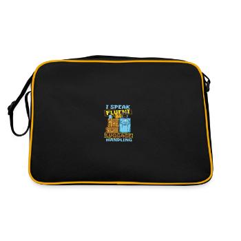 Chasseur - Sac Retro - noir/or - Dos