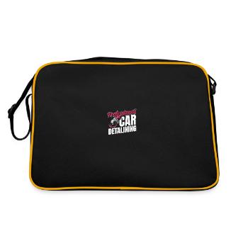 Car detailer - Retro Bag - black/gold - Back