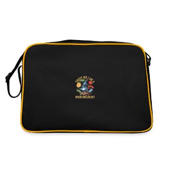 Microbiologist - Retro Bag - black/gold - Back