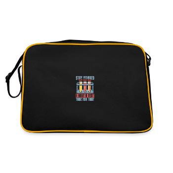 Assistante de laboratoire - Sac Retro - noir/or - Dos