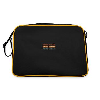 Escouade de podologues - Sac Retro - noir/or - Dos