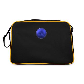 boule indigo - Sac Retro - noir/or - Dos