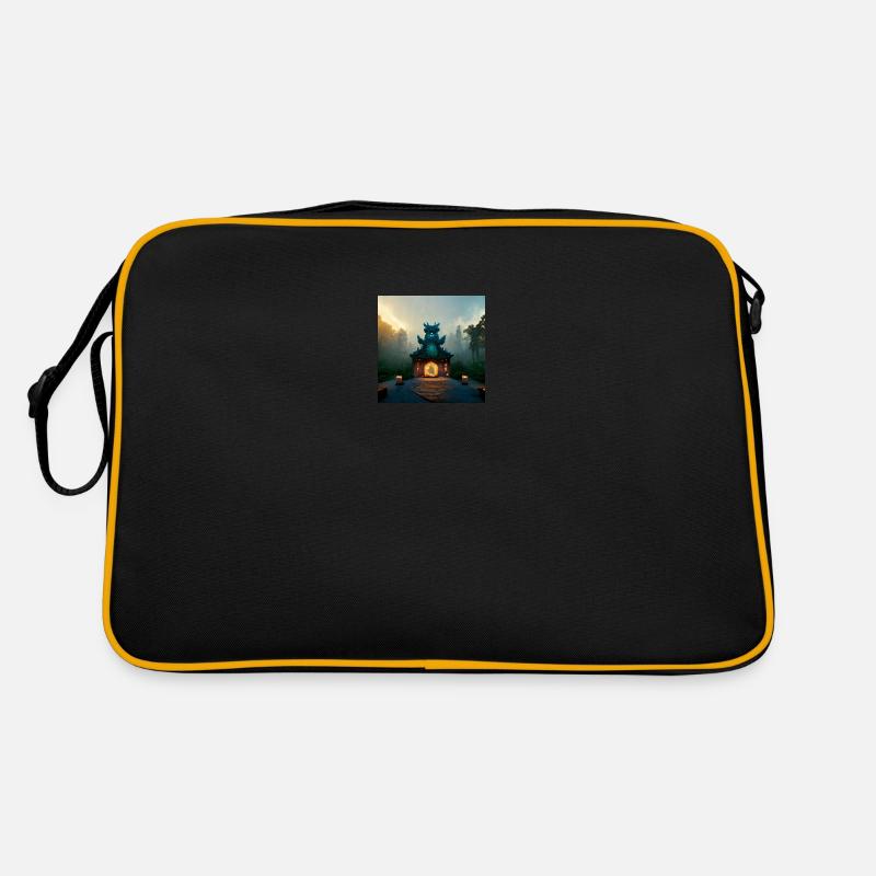 Alter Drachenschrein Retro Tasche