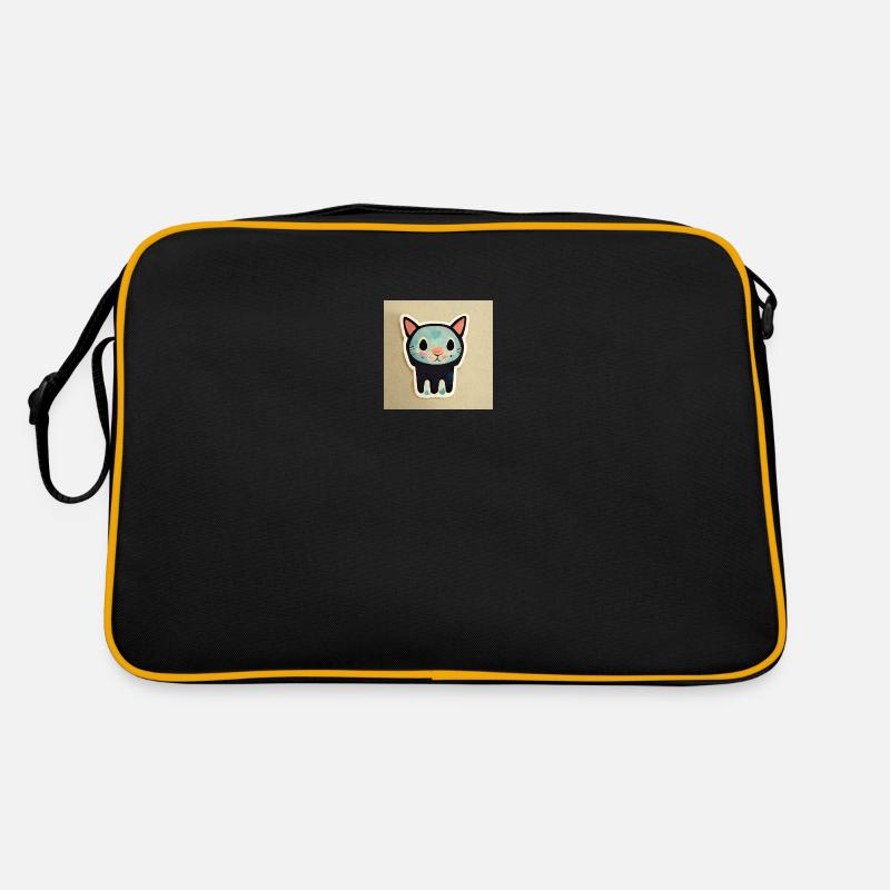 Chat de dessin animé mignon Sac Retro