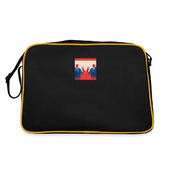 Democrats vs. Republicans - Retro Bag - black/gold - Back