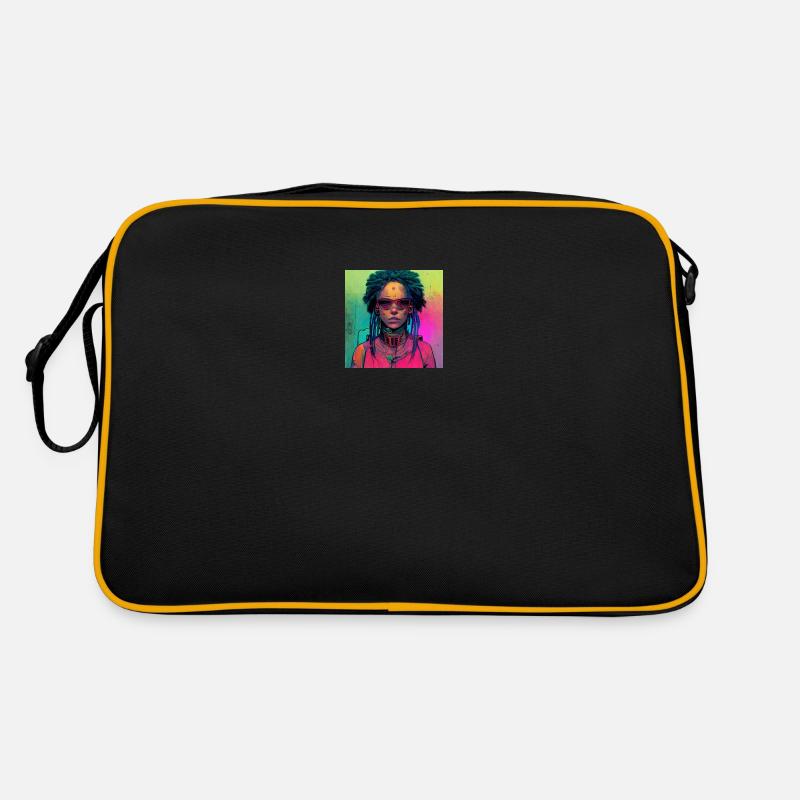 Cyborg Rasta Retro Tasche