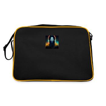 Éveil spirituel - Sac Retro - noir/or - Dos