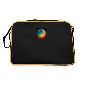 Éveil spirituel - Sac Retro - noir/or - Dos