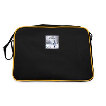 Weiße Tschistmen - Retro Tasche - Schwarz/Gold - Hinten