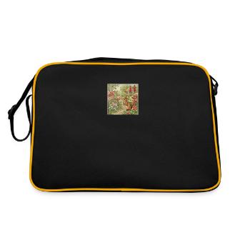 popular elements meshed together - Retro Bag - black/gold - Back