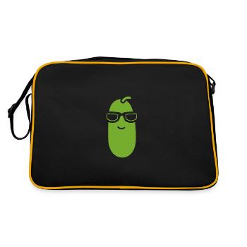Cornichon - Sac Retro - noir/or - Dos