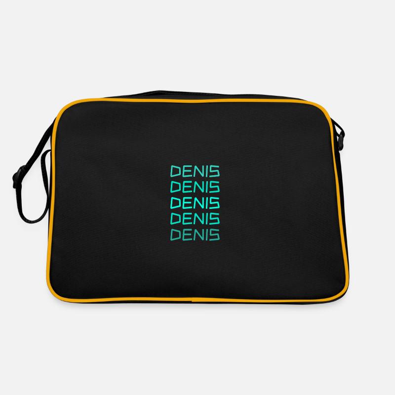 First name Denis Retro Bag