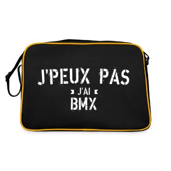 J peux pas j ai BMX - Sac Retro - noir/or - Dos