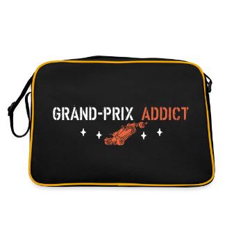 Grand prix Addict - Sac Retro - noir/or - Dos