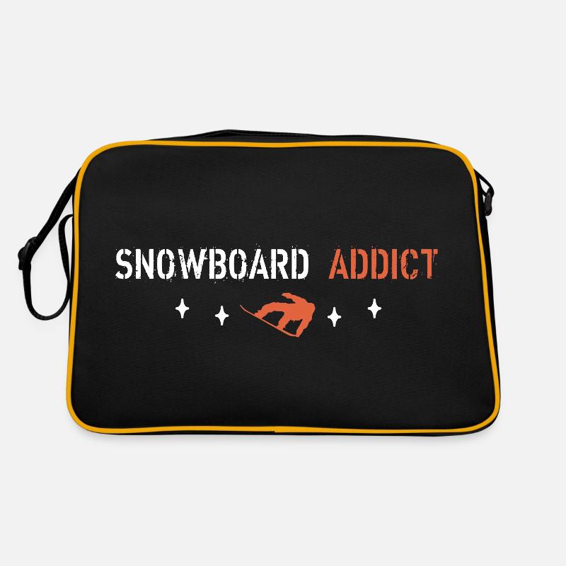 Snowboard addict Sac Retro