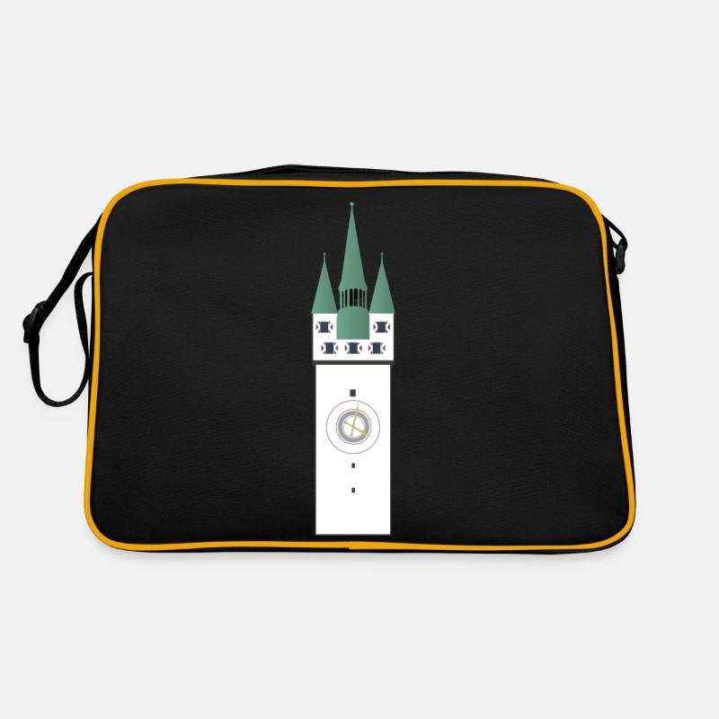 Straubinger Stadtturm Retro Tasche