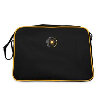 Lune et Soleil - Sac Retro - noir/or - Dos