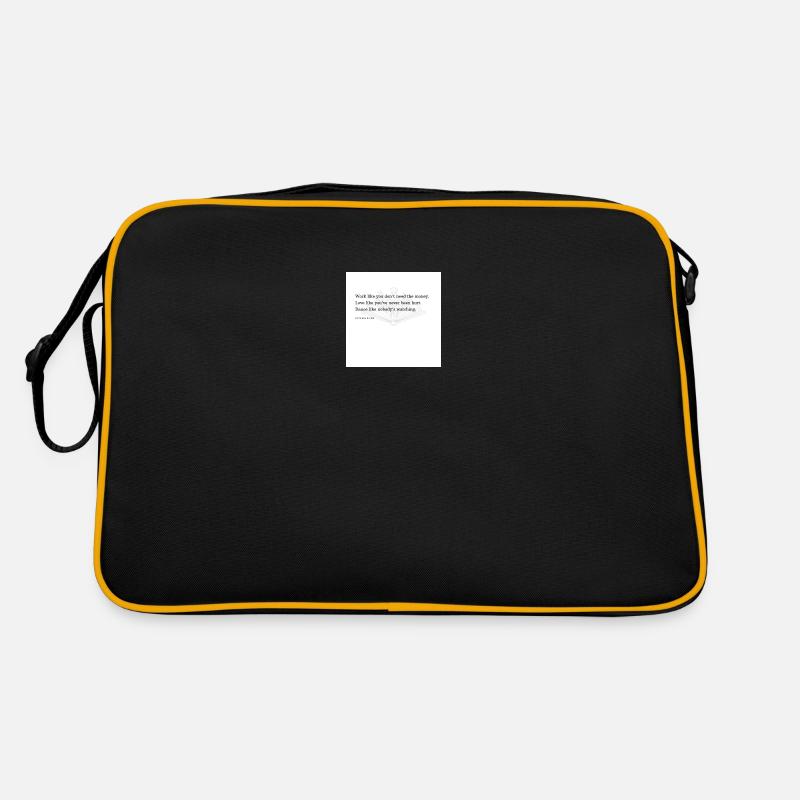 Balance - Retro Tasche - Schwarz/Gold