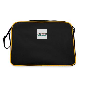 Sale to Sale - Retro Tasche - Schwarz/Gold - Hinten