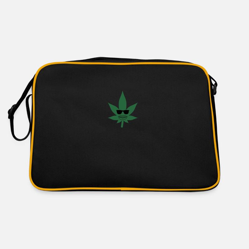 Hanfblatt Retro Tasche