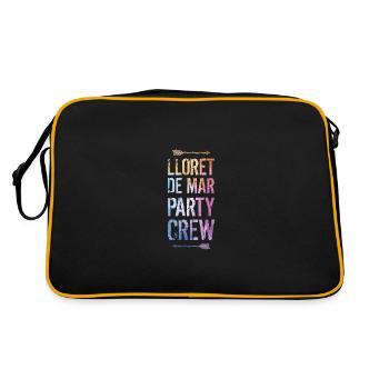 Lloret De Mar Party Crew Dire - Sac Retro - noir/or - Dos