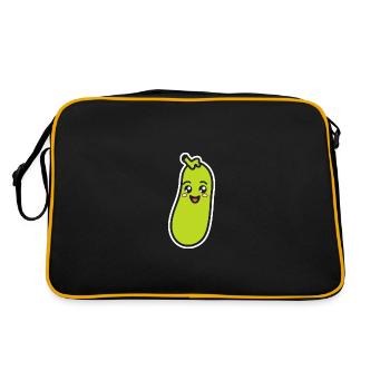 courgette - Sac Retro - noir/or - Dos