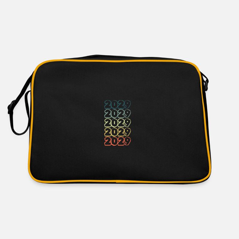 Geburtsjahr 2029 Retro Tasche