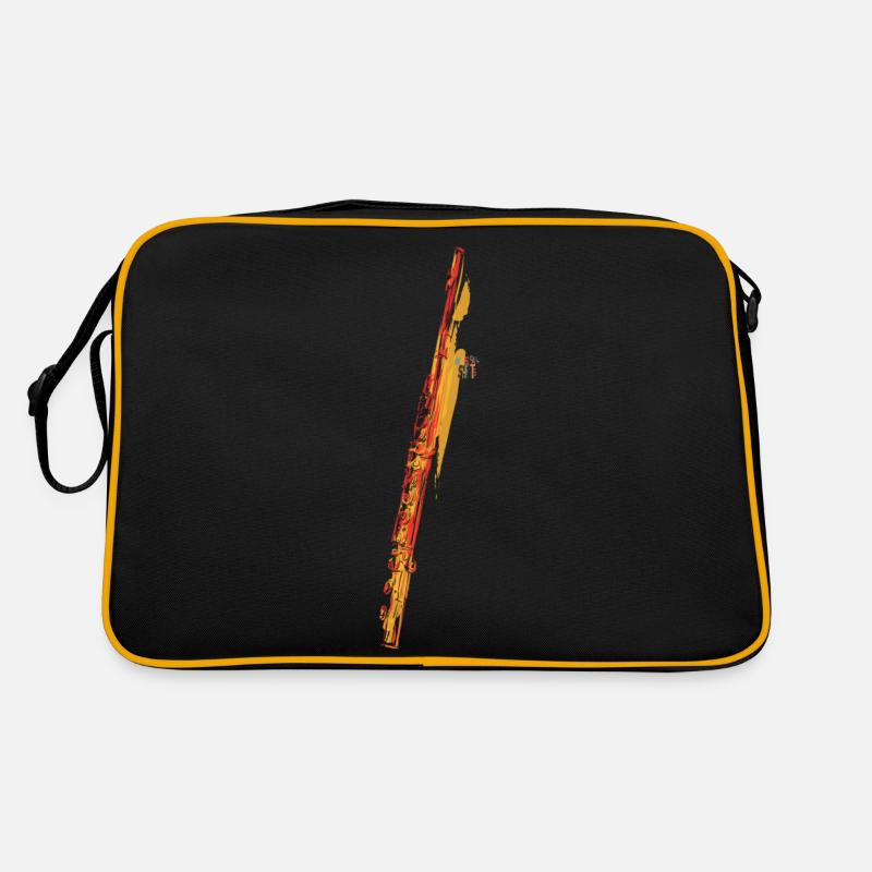 Querflöte Retro Tasche