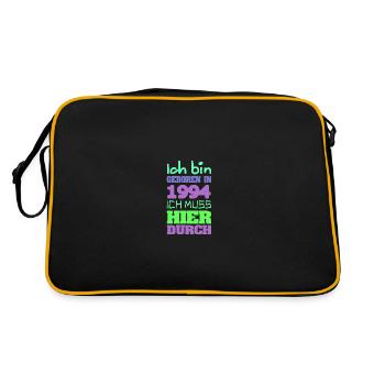 1994 - Sac Retro - noir/or - Dos
