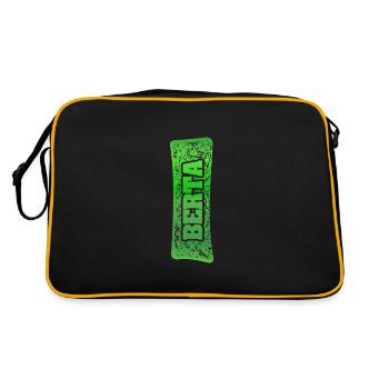 Nom de naissance Berta - Sac Retro - noir/or - Dos