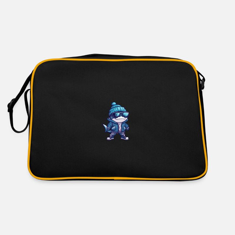 Bande dessinée d’hiver requin Sac Retro