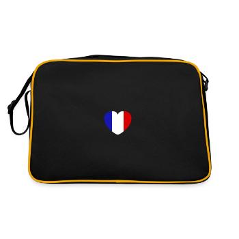 PATRIOT - Retro Bag - black/gold - Back