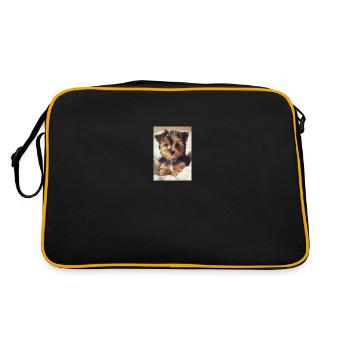 Chiot - Sac Retro - noir/or - Dos