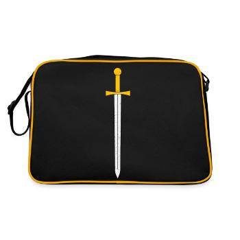 Sword - Retro Bag - black/gold - Back