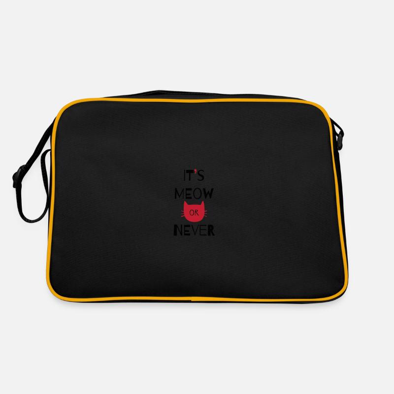 Katze Retro Tasche