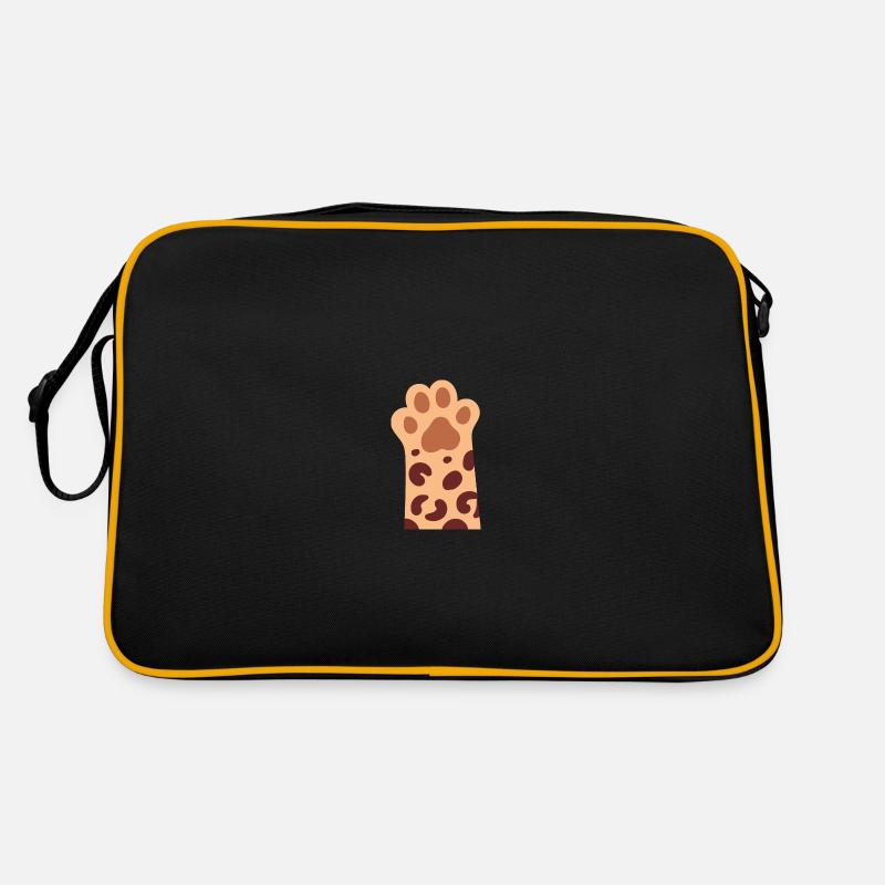 Katze Retro Tasche
