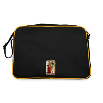 Station service Pin up - Sac Retro - noir/or - Dos