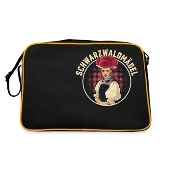 Blackwaldmädel Barbara - Sac Retro - noir/or - Dos