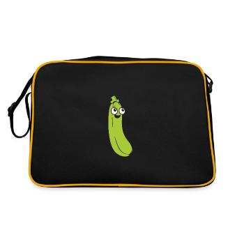 courgette - Sac Retro - noir/or - Dos