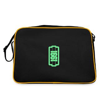 1991 - Sac Retro - noir/or - Dos