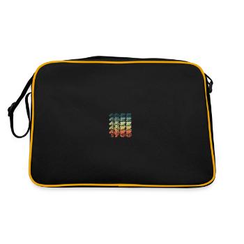 Witzig 1955 - Retro Bag - black/gold - Back