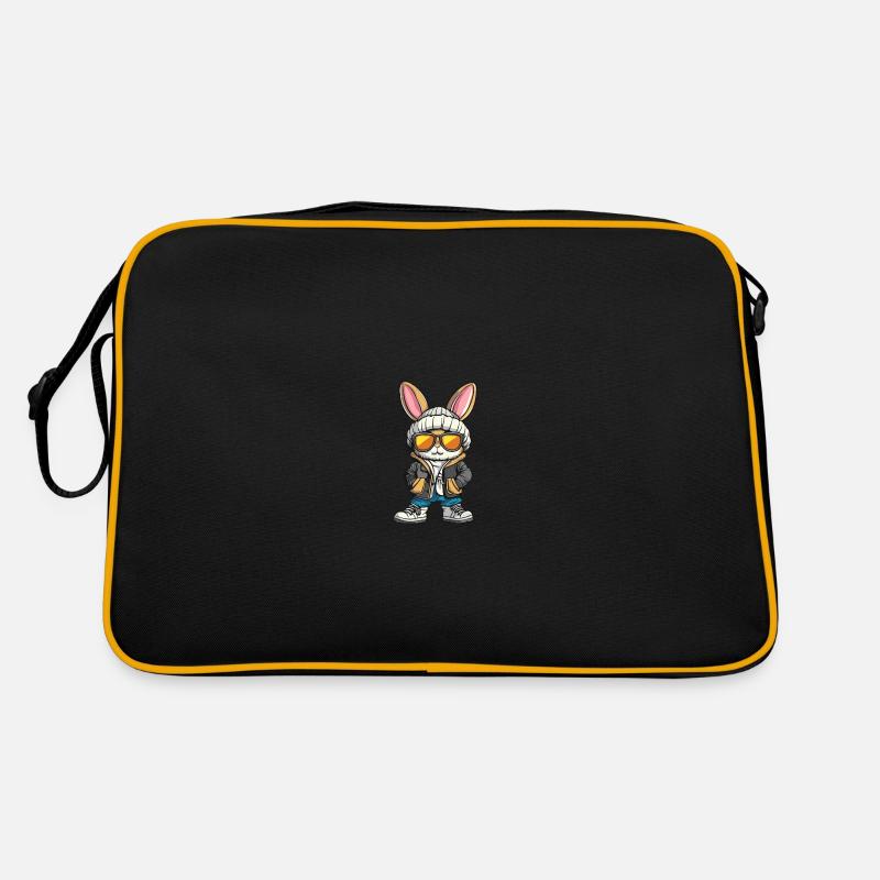Hase Winter Comic Retro Tasche