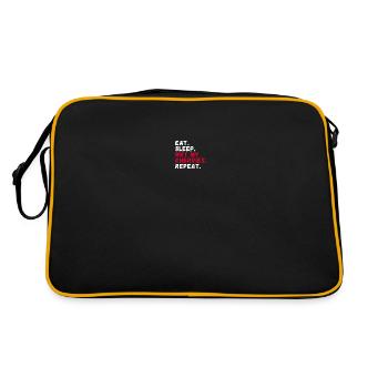 Cherry Grower Orchard Enthusiast - Retro Bag - black/gold - Back