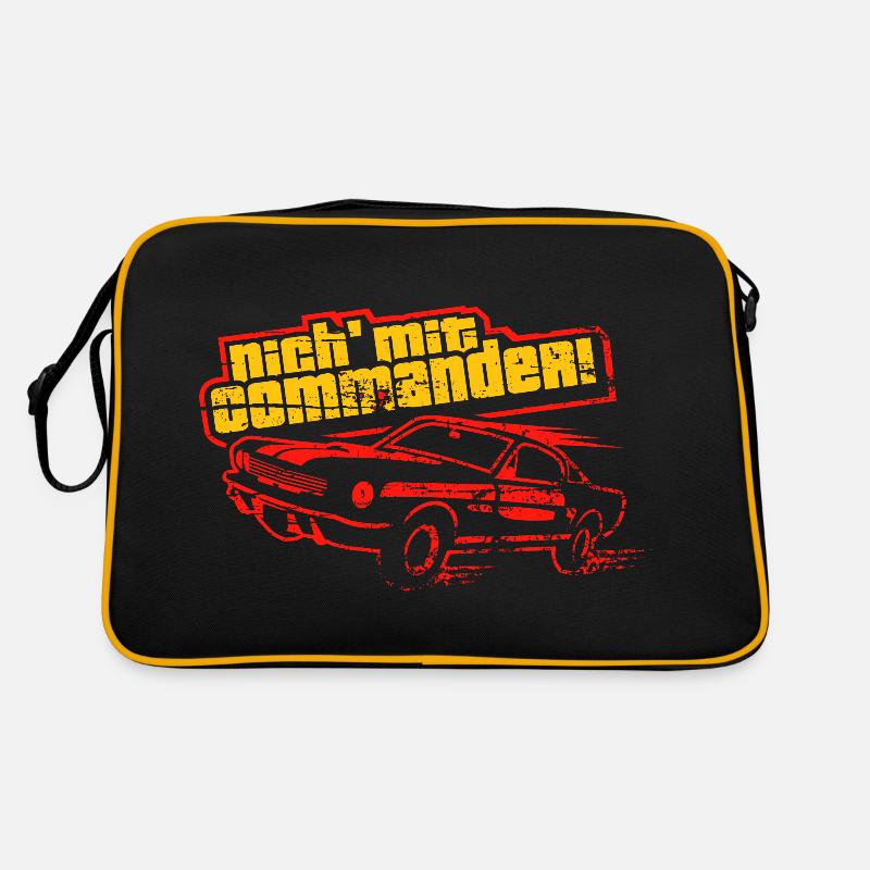 Nich' mit Commander Retro Tasche