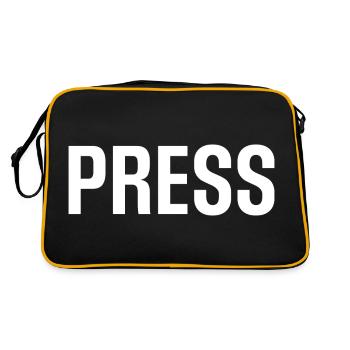 Journalist, Journalist - Retro Bag - black/gold - Back