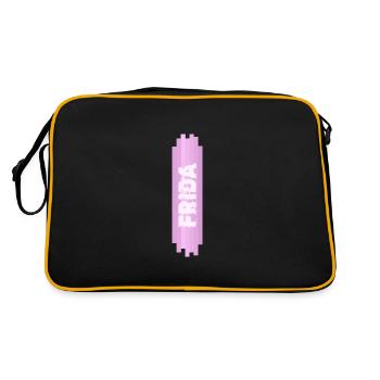 Nom de la femme - Sac Retro - noir/or - Dos