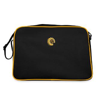 Coquille Saint Jacques - Sac Retro - noir/or - Dos