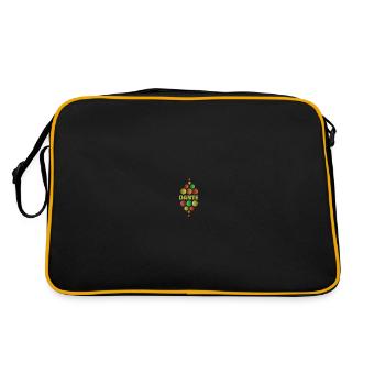 Dante, élève de première année - Sac Retro - noir/or - Dos