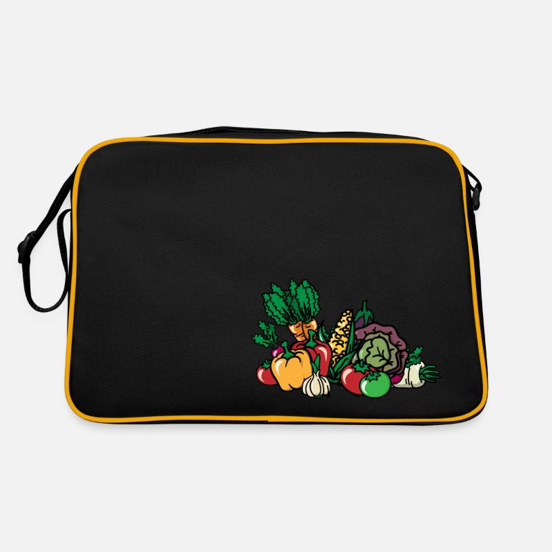 Vegetables Vegetable Basket Vegetables Vegan Plant-based Retro Bag